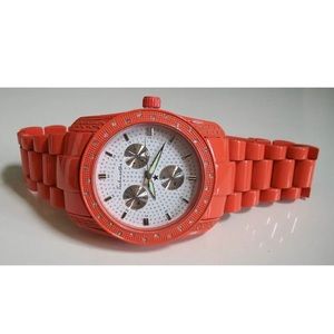 Men’s Orange Finished Fashion Dressy Link Watch
